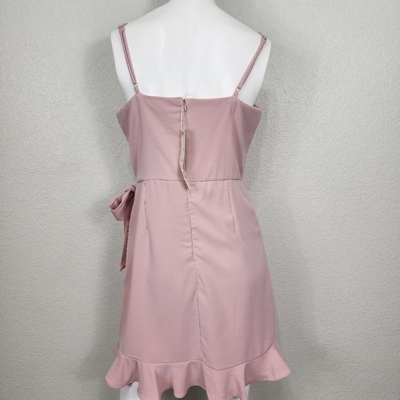 NWT She + Sky Pink Romance Ruffle Hem Size M - Picture 7 of 11